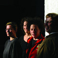 Quatuor Bozzini / Aussi sur la photo: Nadia Francavilla, Stéphanie Bozzini, Isabelle Bozzini, Clemens Merkel