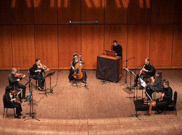 Quatuor Bozzini, Les Boréades [Photo: Jérôme Bertrand, Montréal (Québec), 21 février 2021]