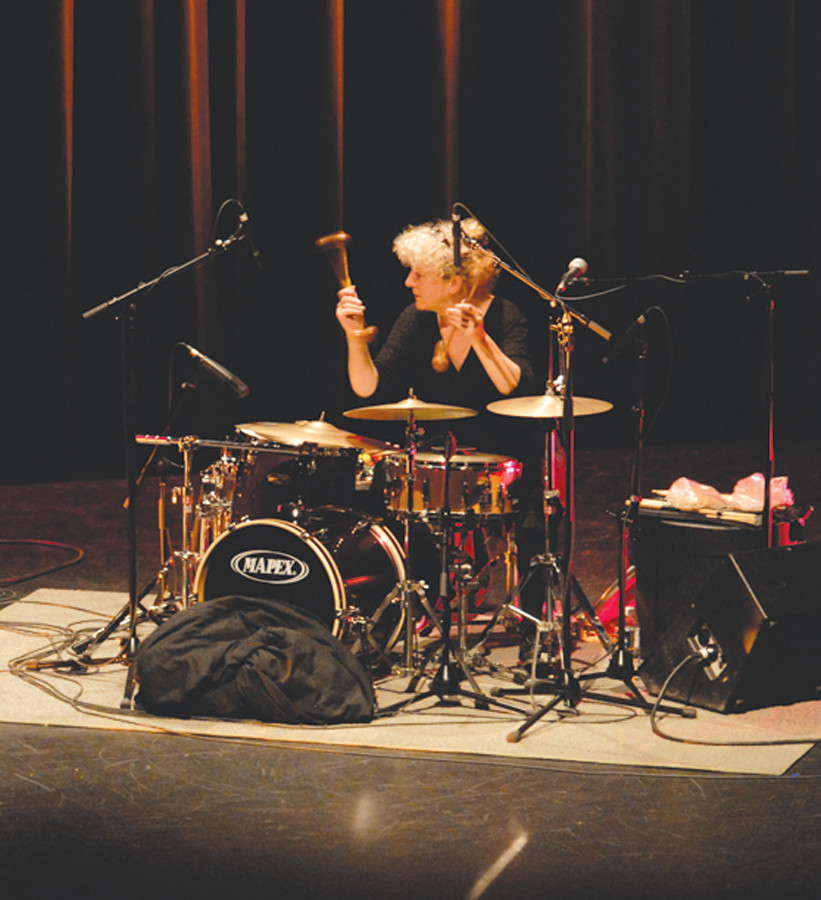 Danielle Palardy Roger au Festival des musiques de création (FMC) [Photo: Alain Dumas, Jonquière (Québec), May 19, 2006]