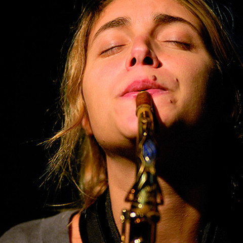Christine Sehnaoui in concert [Photograph: Marco Prenninger, September 1, 2009]