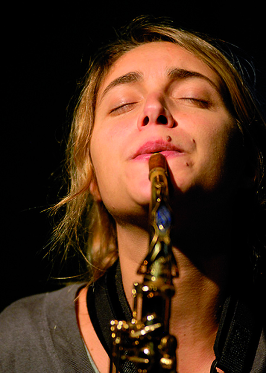 Christine Sehnaoui en concert [Photo: Marco Prenninger, 1 septembre 2009]