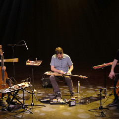 The theRNST group in concert at Le Vivier [Photograph: Céline Côté, Montréal (Québec), April 7, 2019]