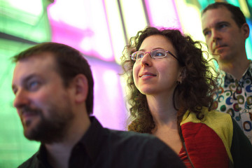 Trifolia: Étienne Lafrance, Marianne Trudel, Patrick Graham [Photo: Randy Cole, 2013]