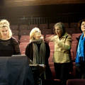 Roxanne Turcotte, Ingrid Drese, Elsa Justel, Christine Groult [Photograph: Inés Wickmann, October 2015]
