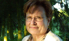 Annette Vande Gorne [Photo: Chantale Laplante, Ohain (Belgium), May 2009]
