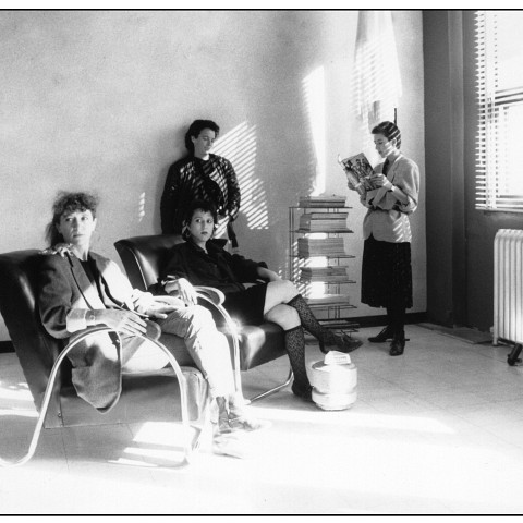 Wondeur Brass (Danielle Palardy Roger, Joane Hétu, Marie Trudeau, Diane Labrosse) [Photo: Suzanne Girard, 1988]