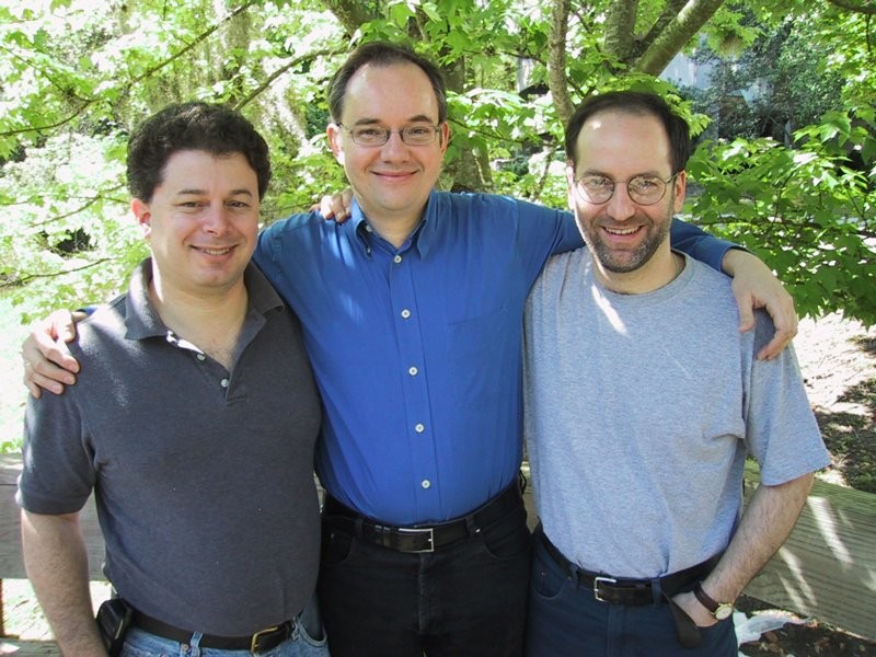 Stephen David Beck, Karlheinz Essl et John Young lors du 10e Florida Electroacoustic Music Festival [Gainesville (Floride, ÉU), mars 2001]
