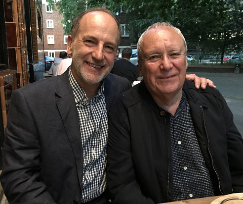 John Young, Denis Smalley [Photo: Simon Emmerson, Londres (Angleterre, RU), 14 juin 2022]